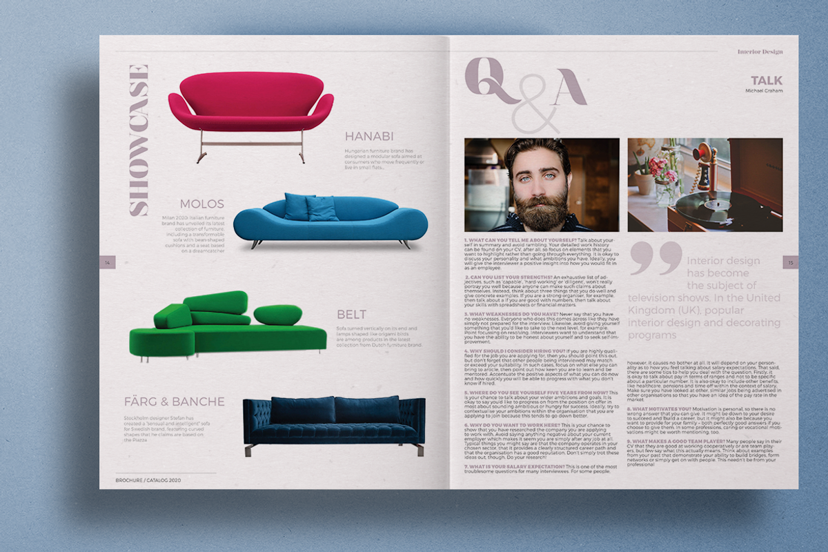 Interior Design Brochure, a Brochure Template by Boris Cupac (Photo 8 of 18)