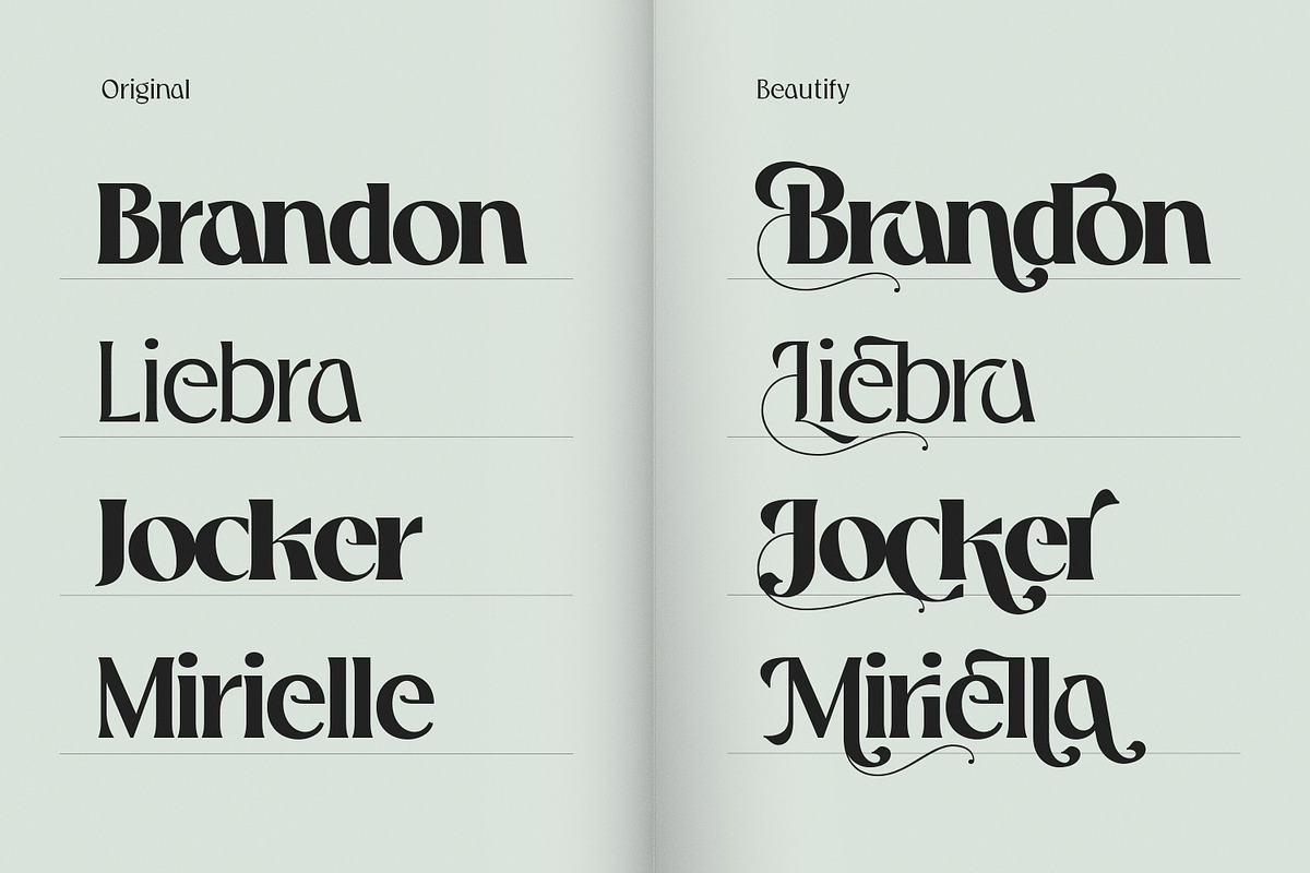 Praya - Modern Branding Font, a Serif Font by creativemedialab (Photo 10 of 17)