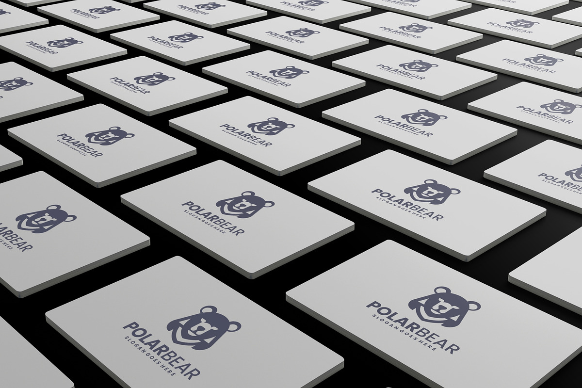 Monochrome Polar Bear Logo Design, a Branding & Logo Template by Artnivora.Std (Photo 4 of 4)