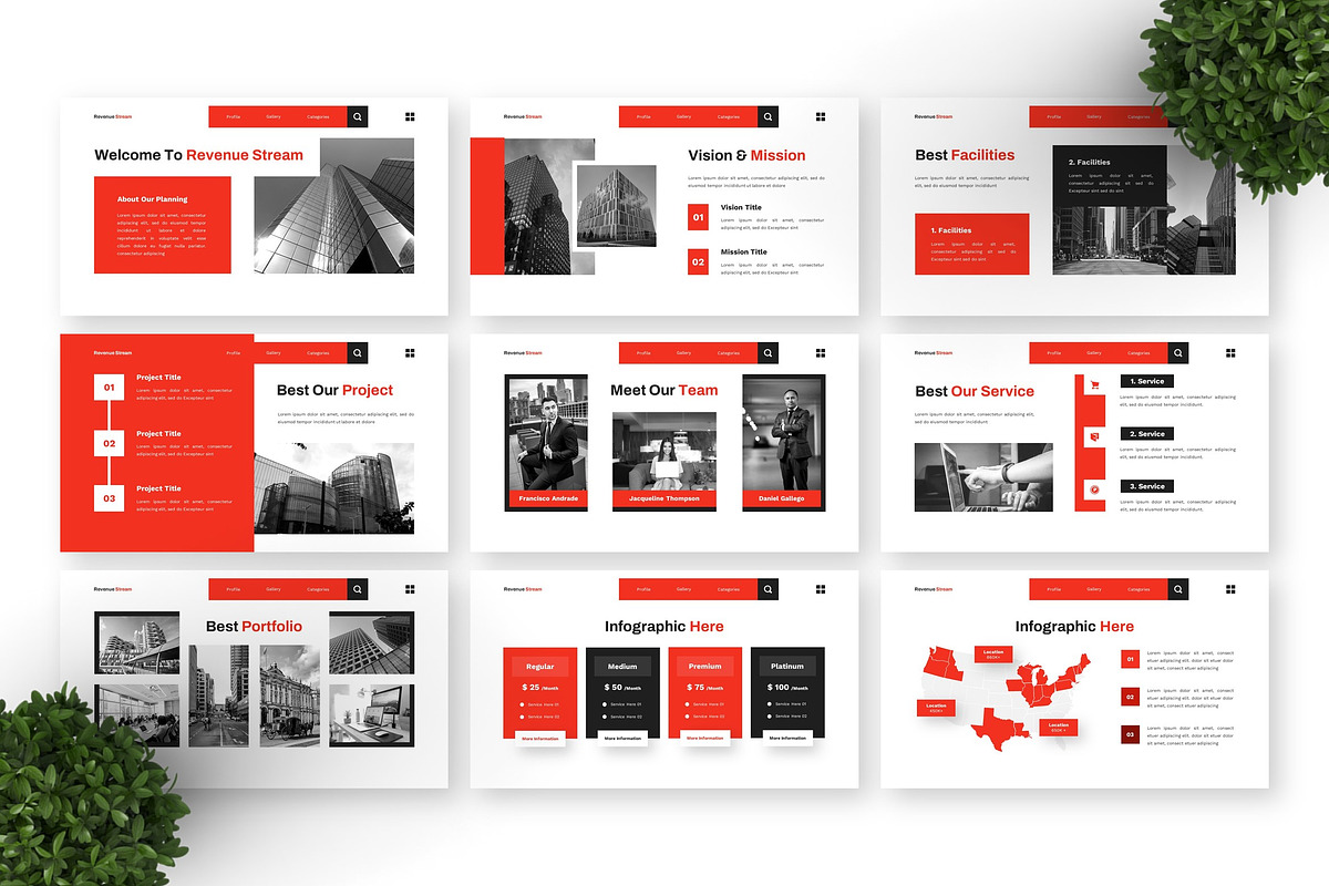 Revenue Stream - Business Keynote, a Presentation Template by Deepslide Studio (Photo 2 of 6)
