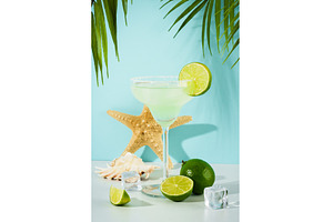 Margarita cocktail. Summer alcohol, a Food & Drink Photo by Nadia-nb