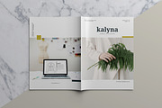 KALYNA - Fashion Lookbook & Magazine, a Magazine Template by Indotitas (Thumbnail 8 of 8)