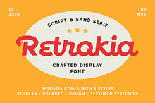 Retrokia - Display Font