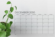 2030 11x17 Calendar Template, a Stationery Template by Running With Foxes (Thumbnail 5 of 5)