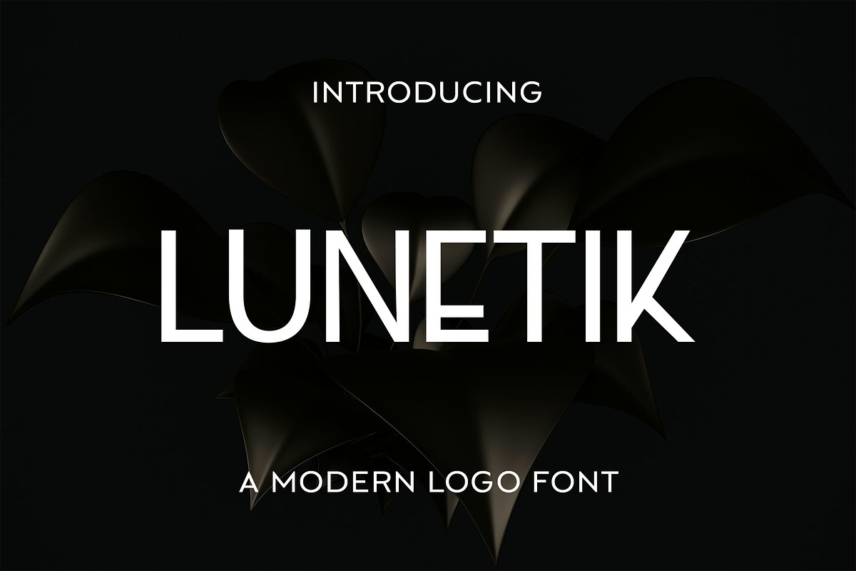LUNETIK Display Font, a Handwritten Font by Glowin_studio (Photo 1 of 3)