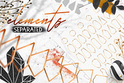 Gold Gems - trendy collection, a Decorative Illustration by Gluiki (Thumbnail 2 of 15)