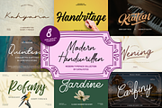 Modern Handwritten Typeface Font, a Handwritten Font by Catalystco Studio (Thumbnail 1 of 11)
