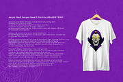 Angry Skull Reaper Head Vector, an Illustration by MEANDSTUDIO (Thumbnail 3 of 3)