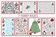 Kawaii Christmas games, an Animal Illustration by Lexi Claus (Thumbnail 3 of 12)