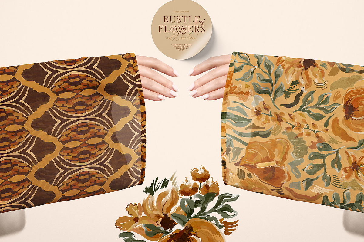 Rustle of Flowers Collection, an Illustration by Julia Dreams (Photo 4 of 9)