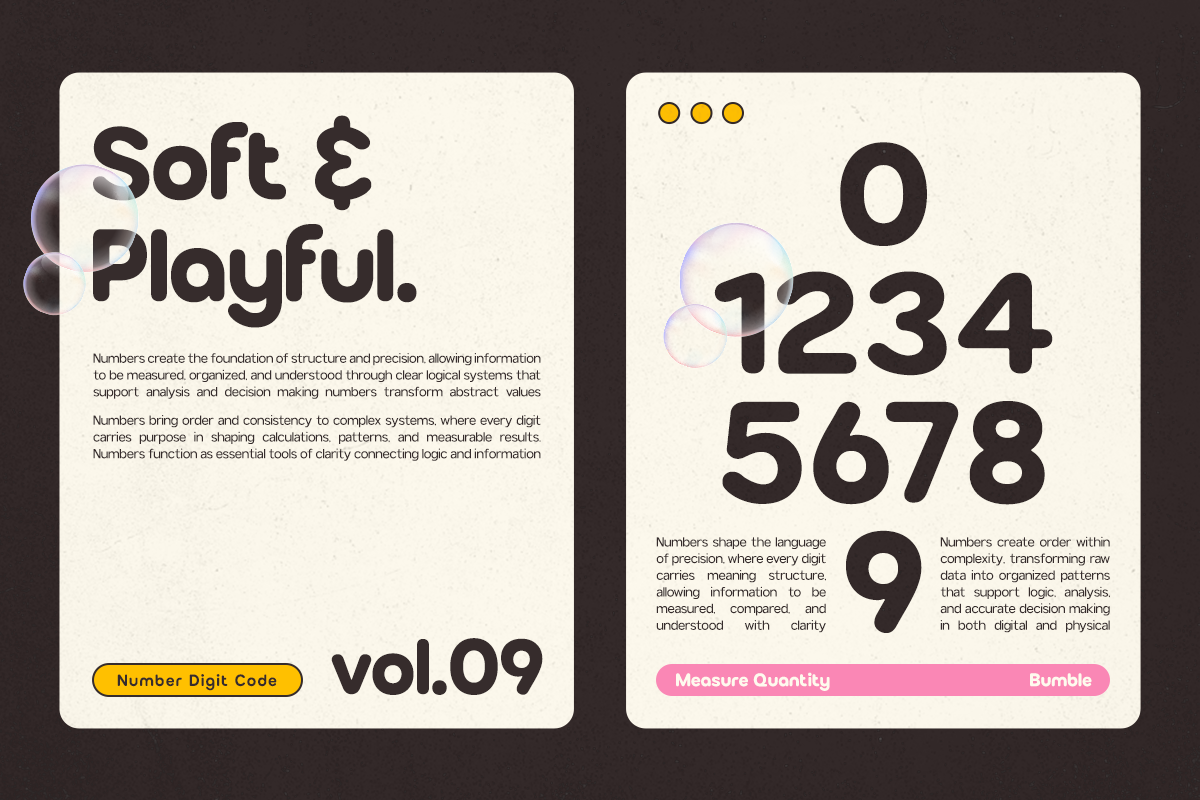 GC Bumble – Rounded Sans Display, a Sans Serif Font by Glyphonic (Photo 12 of 15)