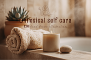 Whimsical self care set. Me time, a Healthcare Illustration by soboleva alya (Thumbnail 16 of 16)