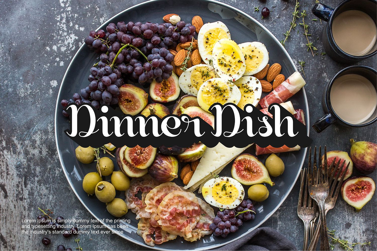 Buchery | Script Fonts | Food Fonts, a Script Font by WhymoreArt (Photo 9 of 11)