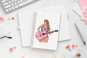 Taylor Swift Illustration