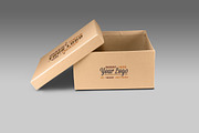 5 Photorealistic Logo on Box Mockups, a Product Mockup by Illusiongraphic (Thumbnail 4 of 5)