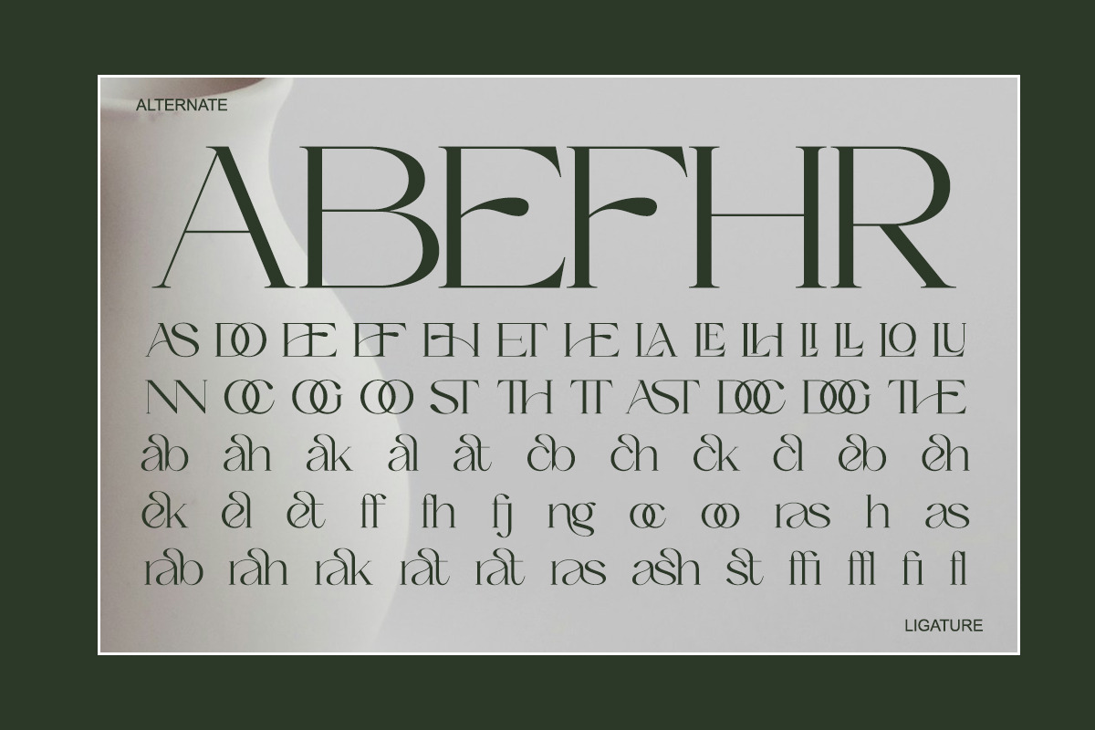 Bellastra - A Timeless Elegant Serif, a Serif Font by Qweera Studio (Photo 10 of 12)