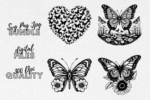 Butterfly SVG - Butterflies Clipart