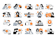 Business Marketing illustrations, a Person Illustration by StonePic (Thumbnail 3 of 3)