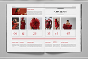 Red Fashion Studio Brochure Template, a Brochure Template by Boris Cupac (Thumbnail 2 of 7)