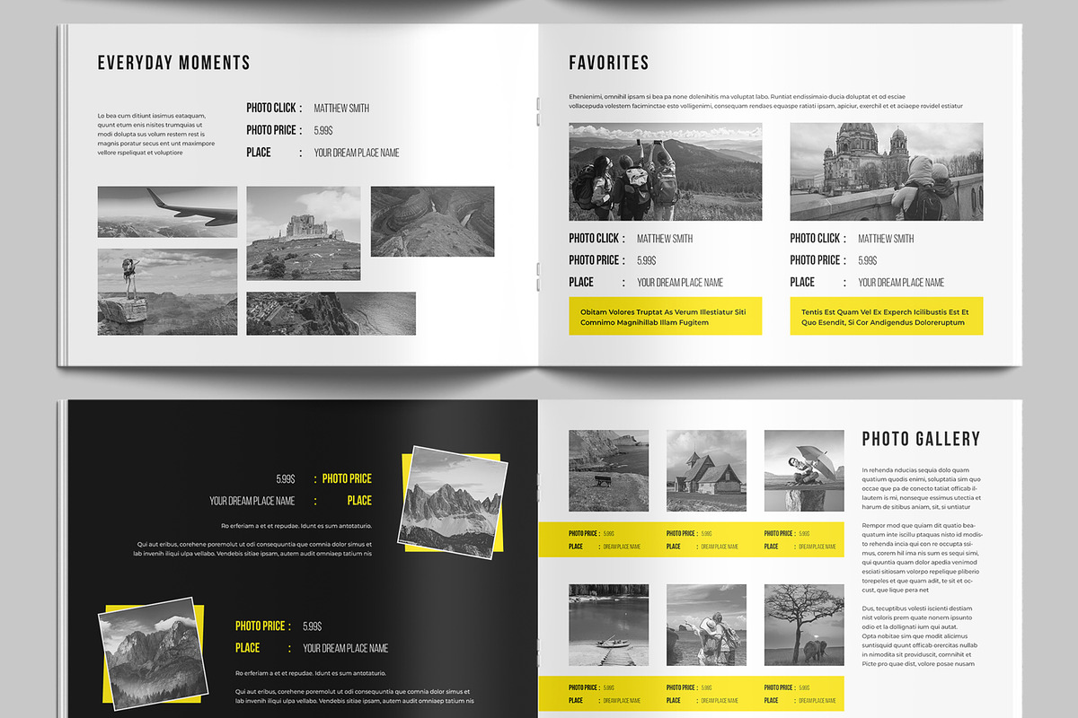 Photo Pricing Album Template Layout, a Magazine Template by ContestDesign (Photo 5 of 5)