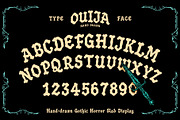 KSP Ouija Gothic, a Blackletter Font by letrasdegs (Thumbnail 3 of 5)
