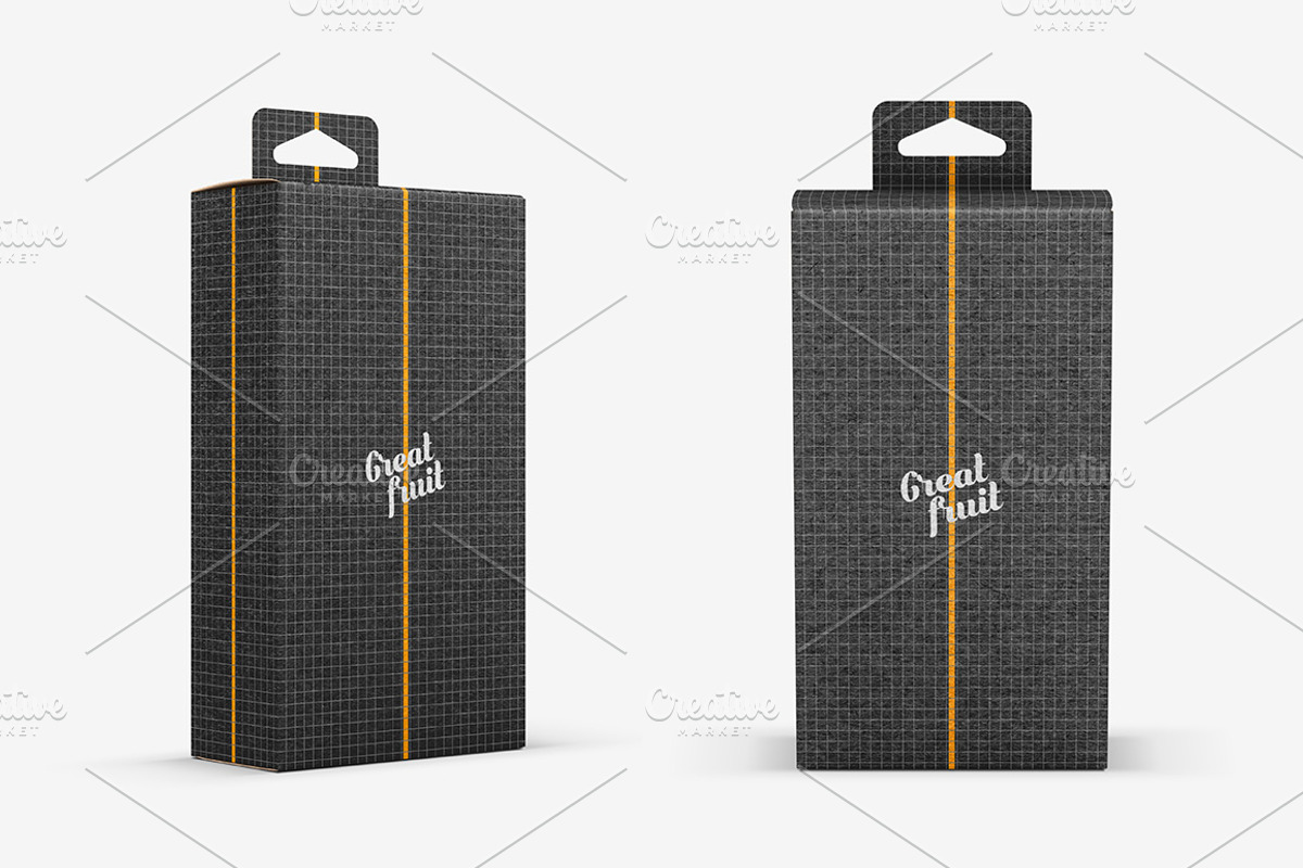 Box with Hang Tab PSD Mockup, a Merchandise Mockup by GreatFruit (Photo 4 of 8)