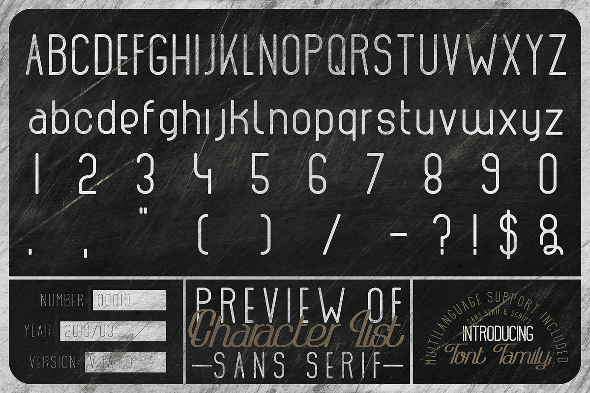 The Athletica Font preview 4