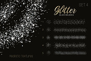 25 Glitter Brushes for illustrator, a Brush Add-On by IuliiaSavko (Thumbnail 5 of 10)