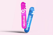 Snowboard Mock-up, a Product Mockup by zippypixelstudio (Thumbnail 2 of 8)