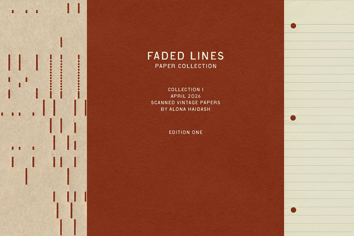 Vintage Ruled & Grid Paper Textures, a Texture Graphic by alonahaidash (Photo 2 of 15)