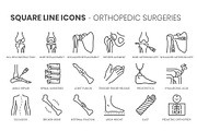 Square line icons, an Outline Icon by Howcolour (Thumbnail 66 of 85)