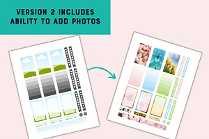 Canva Template Planner Stickers