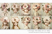 Flower Girls, a Decorative Illustration by rileyBgraphics (Thumbnail 2 of 6)