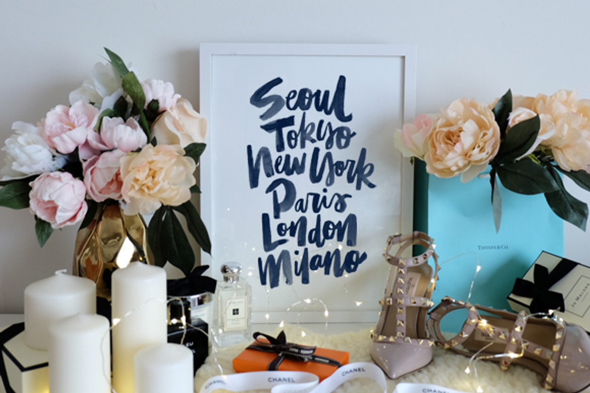 Big Cities Handlettering Calligraphy, a Decorative Illustration by hellopop design (Photo 4 of 4)