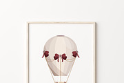 Hot Air Balloon clipart & patterns., a Graphic by NinaBrai (Thumbnail 7 of 7)