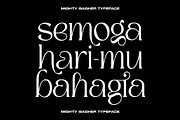 Mighty Bagher, a Font by NYDESIGN (Thumbnail 4 of 9)