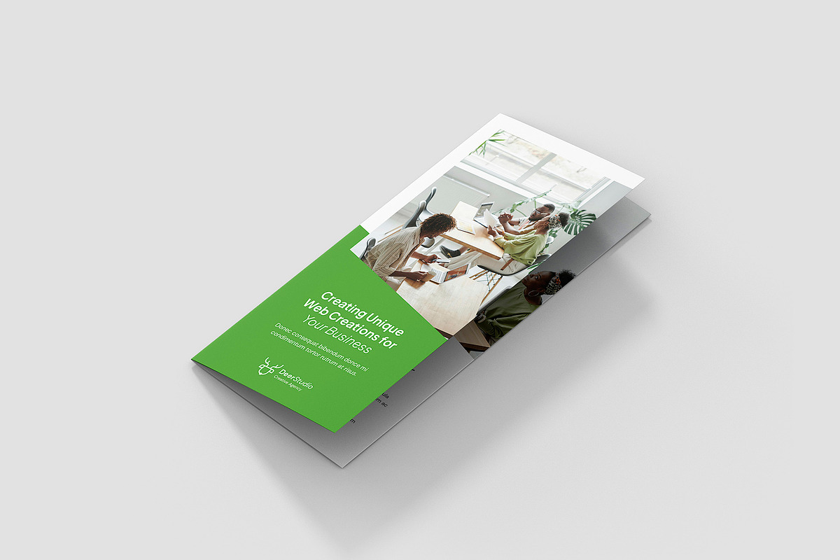Web Studio Brochure Tri-Fold Design, a Brochure Template by artbart (Photo 5 of 9)