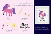 Unicorn - magic collection, a Graphic by rinaletters (Thumbnail 7 of 14)