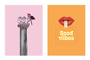 1970s Collage Art Pack, a Background Graphic by Pulpixel Design (Thumbnail 8 of 12)