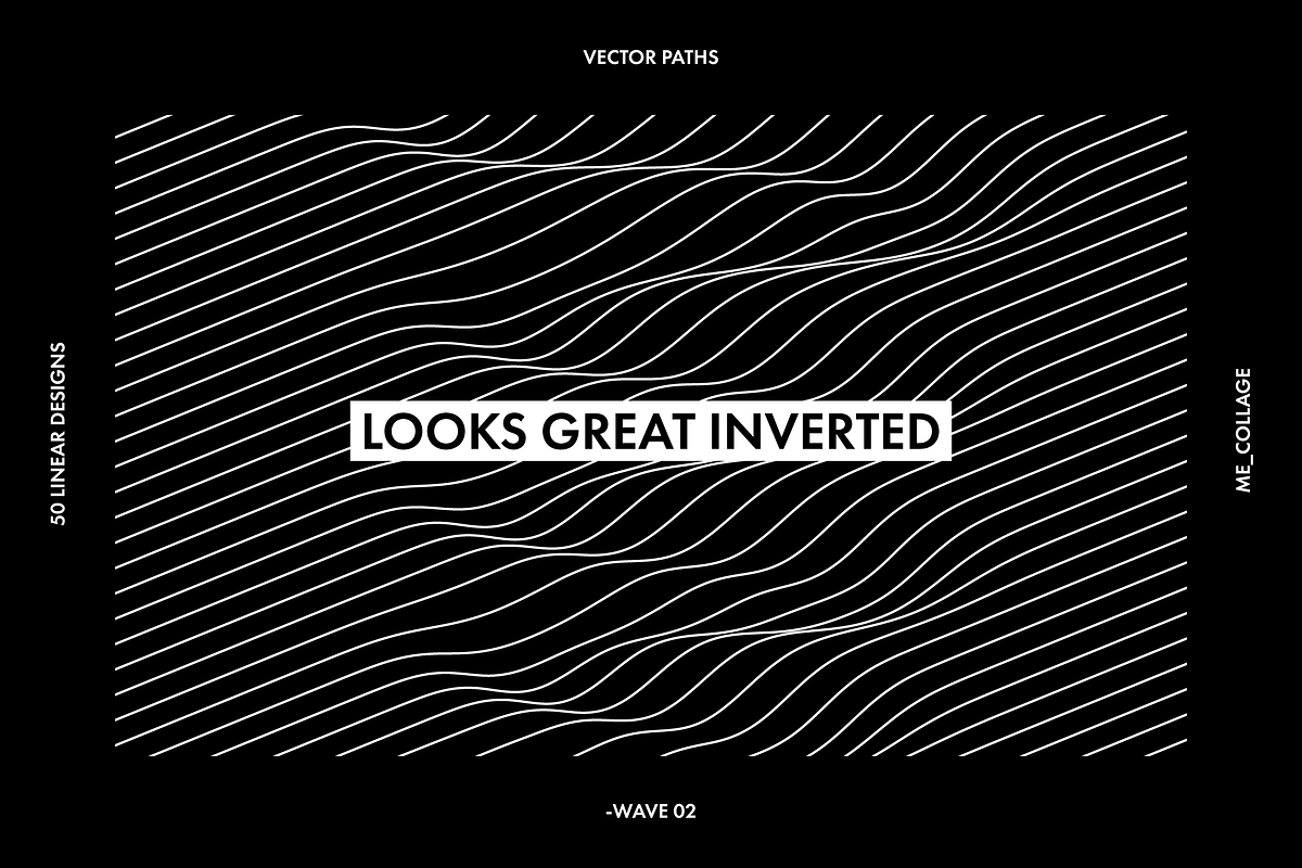 WAVE 02 - 50 Minimal Linear Designs, an Object Graphic by ME_COLLAGE (Photo 24 of 32)