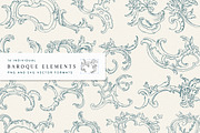 Vintage Baroque Borders PNG and SVG, a Graphic by Century Library (Thumbnail 3 of 9)