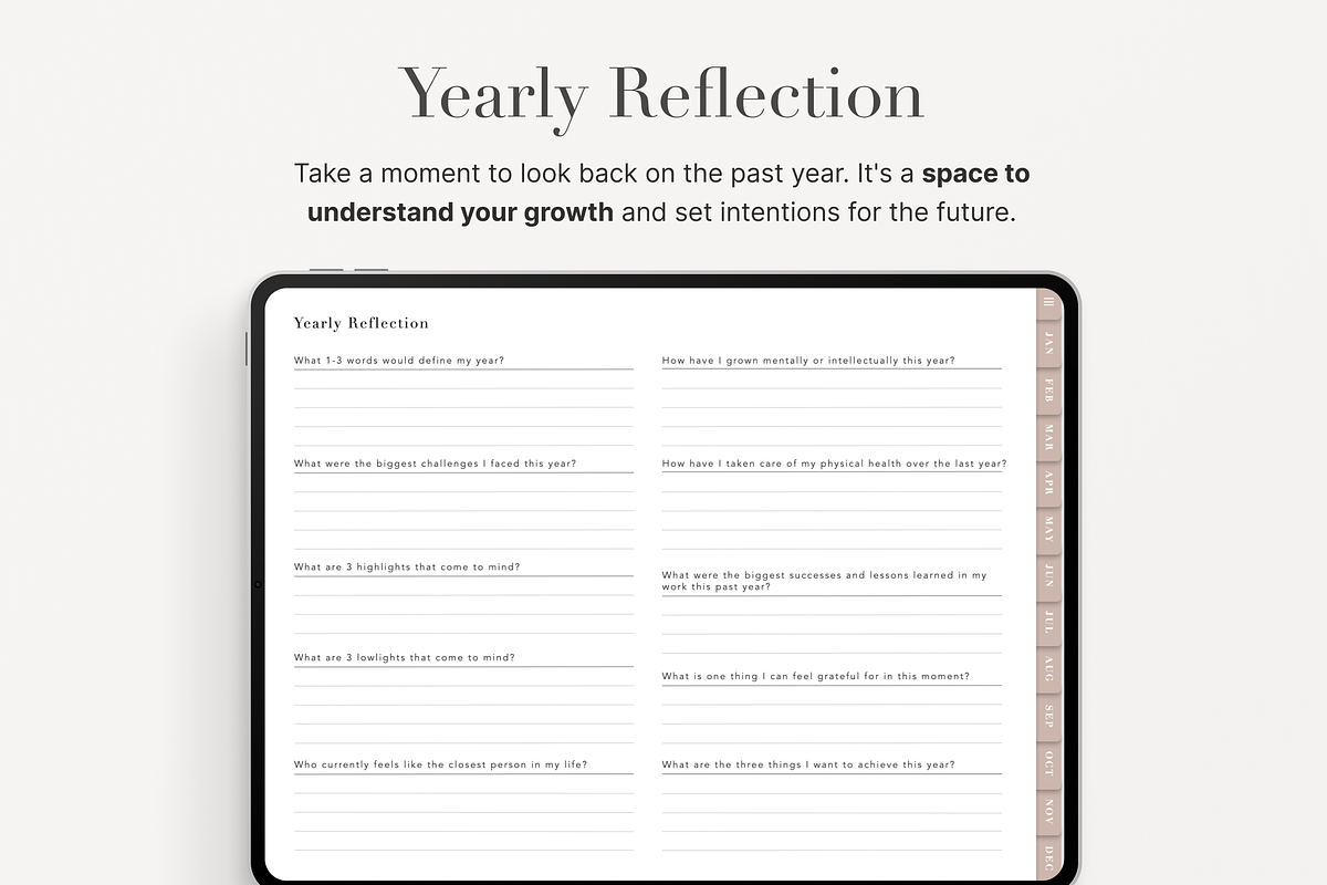 Digital Gratitude Journal, a Design Template by Makii Templates (Photo 6 of 9)