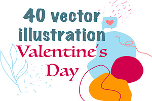 Vector image. St. Valentine's Day