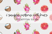 Tropical mix, a Decorative Illustration by Maria's little shop (Thumbnail 4 of 8)