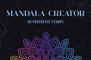 Procreate Mandala Creator, a Shape Add-On by Julia Right Studio (Thumbnail 1 of 6)