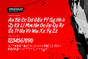 Smackles - Street Brush Font, a Handwritten Font by ikiiko (Thumbnail 6 of 7)