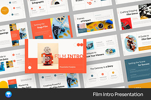 Film Intro Keynote Templates, a Presentation Template by Fit-tee