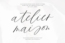 Atelier Maison | Handwritten Script
