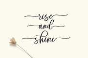Somehere Script, a Script Font by moriztype (Thumbnail 2 of 10)
