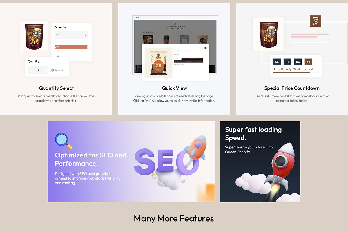 Coffee Cafe Store Shopify Theme, a Shopify Template by LogicGo Shopify Experts (Photo 8 of 8)